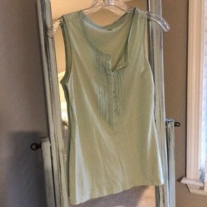Sea-foam Green Gap Blouse